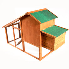 Load image into Gallery viewer, 75" Deluxe Wooden Chicken Coop Backyard Nest Box Hen House Rabbit Wood Hutch
